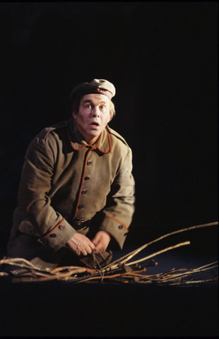 Allan Monk (Wozzeck), Wozzeck, Alban Berg. San Francisco Opera, 1990-91. Photographer: Marty Sohl/San Francisco Opera.