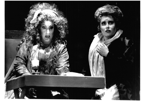 Diane Curry (Ulrica), Un Ballo in Maschera, Giuseppe Verdi. San Francisco Opera, 1990-91. Photographer: Larry Merkle/San Francisco Opera.