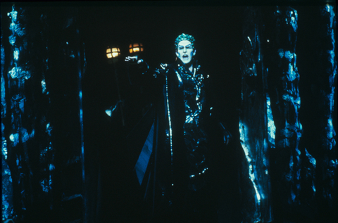 Monte Pederson (The Spirit Messenger), Die Frau ohne Schatten, Richard Strauss. San Francisco Opera, 1989-90. Photographer: Ron Scherl/San Francisco Opera.