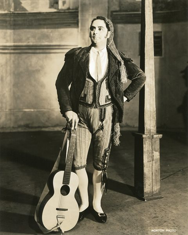 Il Barbiere di Siviglia, Gioachino Rossini. San Francisco Opera, 1936. Photographer: Lawrence B. Morton/San Francisco Opera.