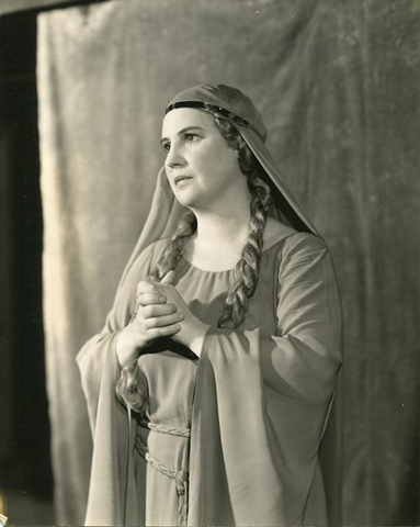 Tristan und Isolde, Richard Wagner. San Francisco Opera, 1936. Photographer: Lawrence B. Morton/San Francisco Opera.