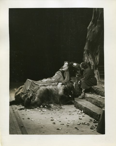 Tristan und Isolde, Richard Wagner. San Francisco Opera, 1936. Photographer: Lawrence B. Morton/San Francisco Opera.