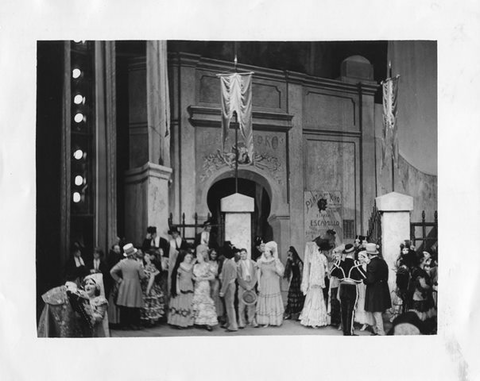 Carmen, Georges Bizet. San Francisco Opera, 1936. Photographer: Lawrence B. Morton/San Francisco Opera.