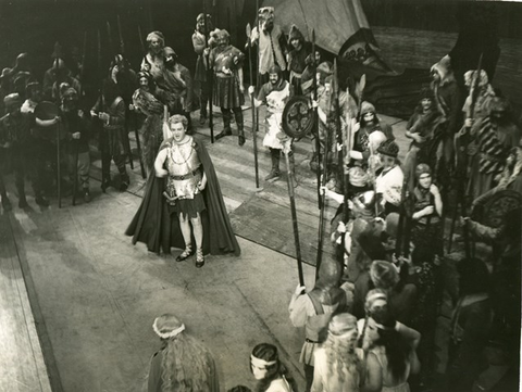 Götterdämmerung, Richard Wagner. San Francisco Opera, 1936. Photographer: Lawrence B. Morton/San Francisco Opera.