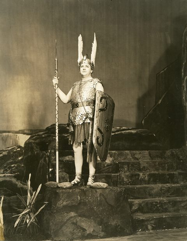 Götterdämmerung, Richard Wagner. San Francisco Opera, 1936. Photographer: Lawrence B. Morton/San Francisco Opera.