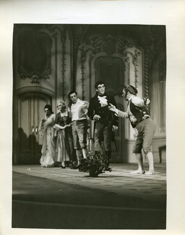 Le Nozze di Figaro, Wolfgang Amadeus Mozart. San Francisco Opera, 1936. Photographer: Lawrence B. Morton/San Francisco Opera.