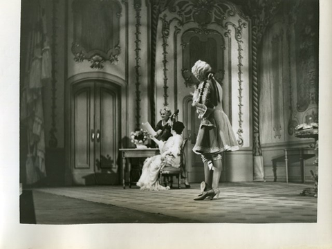 Le Nozze di Figaro, Wolfgang Amadeus Mozart. San Francisco Opera, 1936. Photographer: Lawrence B. Morton/San Francisco Opera.