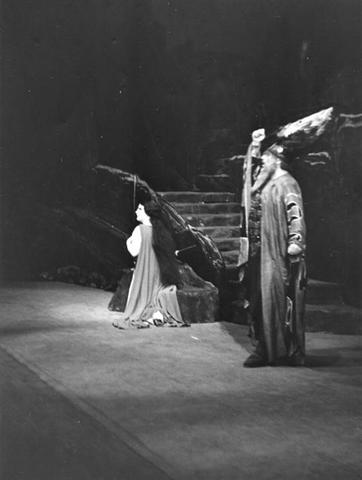 Die Walküre, Richard Wagner. San Francisco Opera, 1936. Photographer: Lawrence B. Morton/San Francisco Opera.