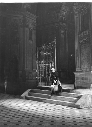 Tosca, Giacomo Puccini. San Francisco Opera, 1936. Photographer: Lawrence B. Morton/San Francisco Opera.