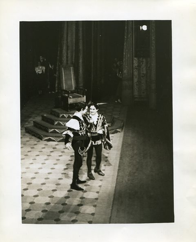 Otello, Giuseppe Verdi. San Francisco Opera, 1936. Photographer: Lawrence B. Morton/San Francisco Opera.