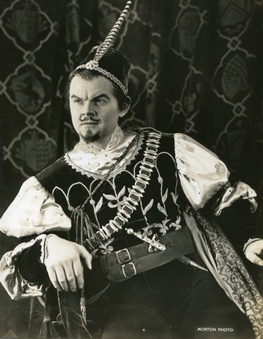 Otello, Giuseppe Verdi. San Francisco Opera, 1936. Photographer: Lawrence B. Morton/San Francisco Opera.