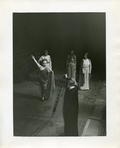 Das Rheingold, Richard Wagner. San Francisco Opera, 1936. Photographer: Lawrence B. Morton/San Francisco Opera.