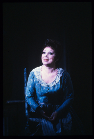 Mirella Freni (Mimì), La Bohème, Giacomo Puccini. San Francisco Opera, 1988-89. Photographer: Ron Scherl/San Francisco Opera.