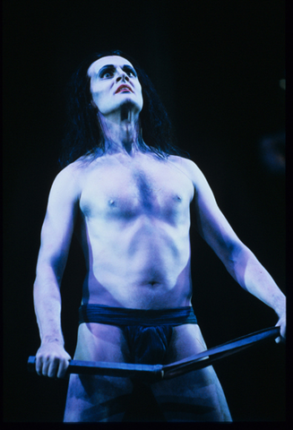 Michael Devlin (Jokanaan), Salome, Richard Strauss. San Francisco Opera, 1987-88. Photographer: Ron Scherl/San Francisco Opera.