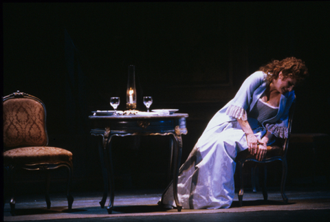 Sheri Greenawald (Manon), Manon, Jules Massenet. San Francisco Opera, 1986-87. Photographer: Ron Scherl/San Francisco Opera.