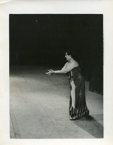 Aida, Giuseppe Verdi. San Francisco Opera, 1937. Photographer: Lawrence B. Morton/San Francisco Opera.