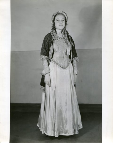 La Bohème, Giacomo Puccini. San Francisco Opera, 1937. Photographer: Lawrence B. Morton/San Francisco Opera.