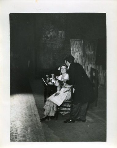 La Bohème, Giacomo Puccini. San Francisco Opera, 1937. Photographer: Lawrence B. Morton/San Francisco Opera.