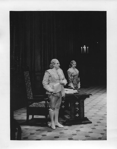 Un Ballo in Maschera, Giuseppe Verdi. San Francisco Opera, 1937. Photographer: Lawrence B. Morton/San Francisco Opera.