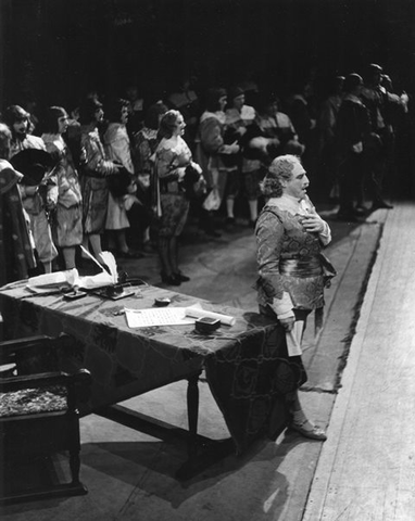 Un Ballo in Maschera, Giuseppe Verdi. San Francisco Opera, 1937. Photographer: Lawrence B. Morton/San Francisco Opera.