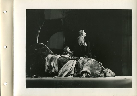 Tristan und Isolde, Richard Wagner. San Francisco Opera, 1937. Photographer: Lawrence B. Morton/San Francisco Opera.