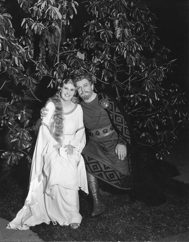 Tristan und Isolde, Richard Wagner. San Francisco Opera, 1937. Photographer: Lawrence B. Morton/San Francisco Opera.