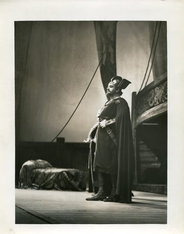 Tristan und Isolde, Richard Wagner. San Francisco Opera, 1937. Photographer: Lawrence B. Morton/San Francisco Opera.