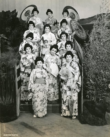 Madama Butterfly, Giacomo Puccini. San Francisco Opera, 1937. Photographer: Lawrence B. Morton/San Francisco Opera.