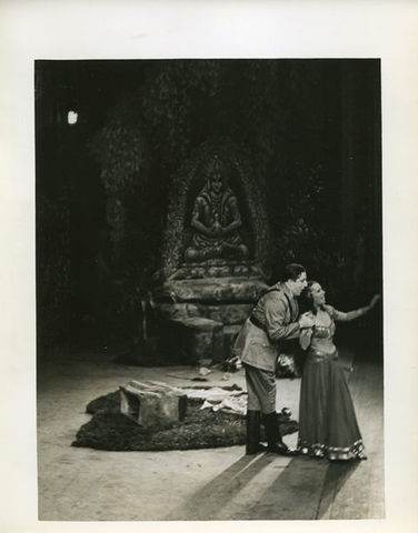 Lakmé, Léo Delibes. San Francisco Opera, 1937. Photographer: Lawrence B. Morton/San Francisco Opera.