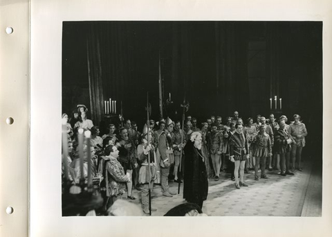 Rigoletto, Giuseppe Verdi. San Francisco Opera, 1937. Photographer: Lawrence B. Morton/San Francisco Opera.