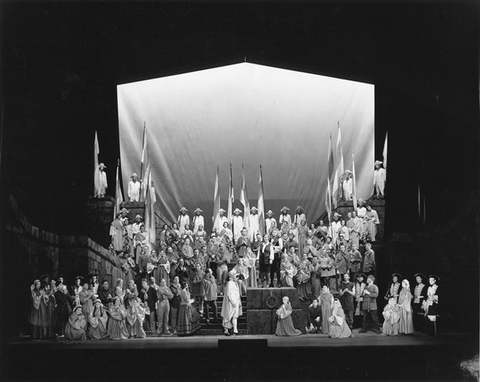 Fidelio, Ludwig van Beethoven. San Francisco Opera, 1937. Photographer: Lawrence B. Morton/San Francisco Opera.