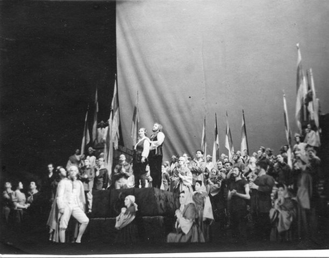 Fidelio, Ludwig van Beethoven. San Francisco Opera, 1937. Photographer: Unknown/San Francisco Opera.