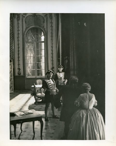 Manon, Jules Massenet. San Francisco Opera, 1937. Photographer: Lawrence B. Morton/San Francisco Opera.