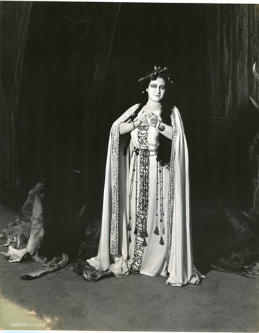 Norma, Vincenzo Bellini. San Francisco Opera, 1937. Photographer: Lawrence B. Morton/San Francisco Opera.