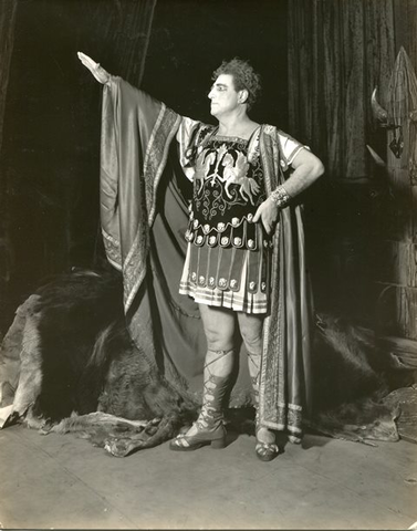 Norma, Vincenzo Bellini. San Francisco Opera, 1937. Photographer: Lawrence B. Morton/San Francisco Opera.