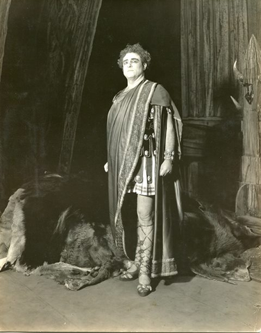 Norma, Vincenzo Bellini. San Francisco Opera, 1937. Photographer: Lawrence B. Morton/San Francisco Opera.