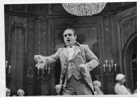 Andrea Chénier, Umberto Giordano. San Francisco Opera, 1938. Photographer: Lawrence B. Morton/San Francisco Opera.