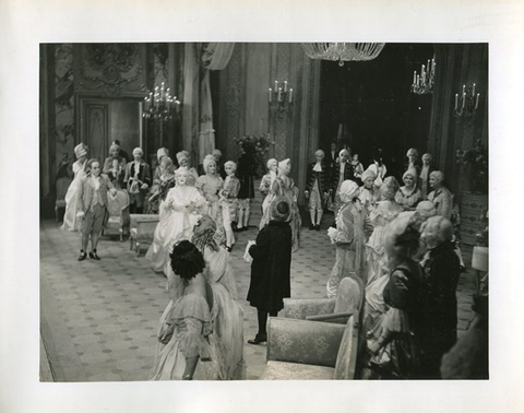 Andrea Chénier, Umberto Giordano. San Francisco Opera, 1938. Photographer: Lawrence B. Morton/San Francisco Opera.