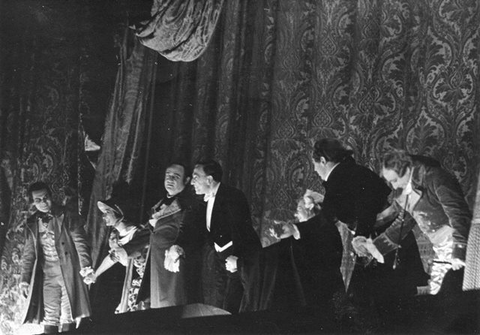 Andrea Chénier, Umberto Giordano. San Francisco Opera, 1938. Photographer: Unknown/San Francisco Opera.