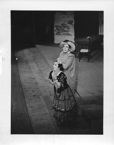 Don Giovanni, Wolfgang Amadeus Mozart. San Francisco Opera, 1938. Photographer: Lawrence B. Morton/San Francisco Opera.