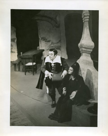 Don Giovanni, Wolfgang Amadeus Mozart. San Francisco Opera, 1938. Photographer: Lawrence B. Morton/San Francisco Opera.