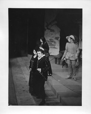 Don Giovanni, Wolfgang Amadeus Mozart. San Francisco Opera, 1938. Photographer: Lawrence B. Morton/San Francisco Opera.