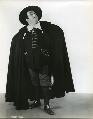 Don Giovanni, Wolfgang Amadeus Mozart. San Francisco Opera, 1938. Photographer: Lawrence B. Morton/San Francisco Opera.