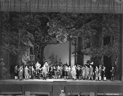 Martha, Friedrich von Flotow. San Francisco Opera, 1938. Photographer: Lawrence B. Morton/San Francisco Opera.