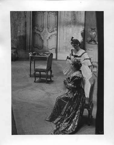 Martha, Friedrich von Flotow. San Francisco Opera, 1938. Photographer: Lawrence B. Morton/San Francisco Opera.