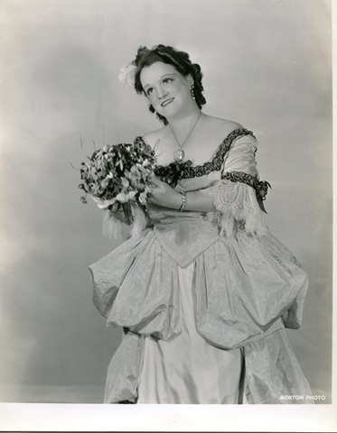 Martha, Friedrich von Flotow. San Francisco Opera, 1938. Photographer: Lawrence B. Morton/San Francisco Opera.