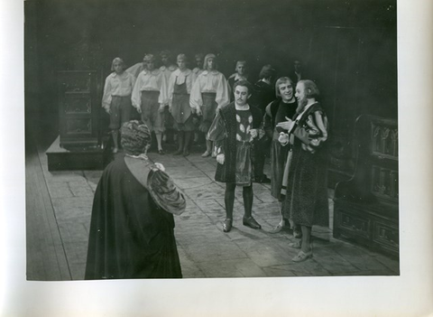 Die Meistersinger von Nürnberg, Richard Wagner. San Francisco Opera, 1938. Photographer: Lawrence B. Morton/San Francisco Opera.