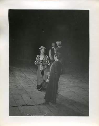 Die Meistersinger von Nürnberg, Richard Wagner. San Francisco Opera, 1938. Photographer: Lawrence B. Morton/San Francisco Opera.