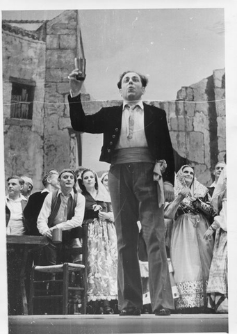 Cavalleria Rusticana, Pietro Mascagni. San Francisco Opera, 1938. Photographer: Unknown/San Francisco Opera.