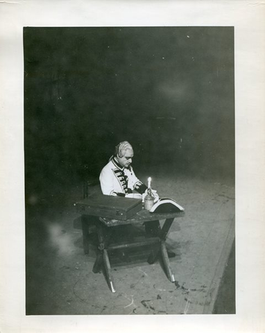 La Forza del Destino, Giuseppe Verdi. San Francisco Opera, 1938. Photographer: Lawrence B. Morton/San Francisco Opera.